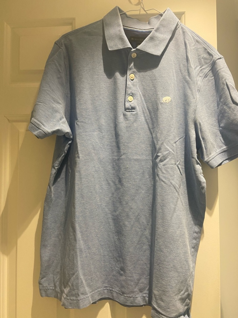 Banana Republic Powder Blue Polo Shirt